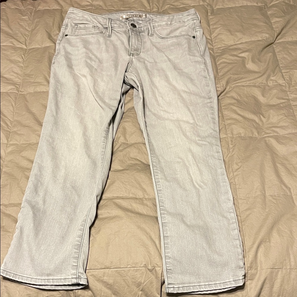 Women's Athleta sculptek Gray Jeans